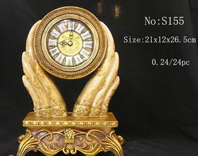 歐式仿古臺鐘 裝飾時光的藝術(shù)品，從臥室到客廳的靜音雅韻